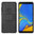 Dual Layer Rugged Tough Case & Stand for Samsung Galaxy A9 (2018) - Black